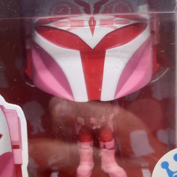 Star Wars Bo-Katan Kryze (Pink Valentine) Funko Shop Exclusive Funko Pop - Picture 7 of 9